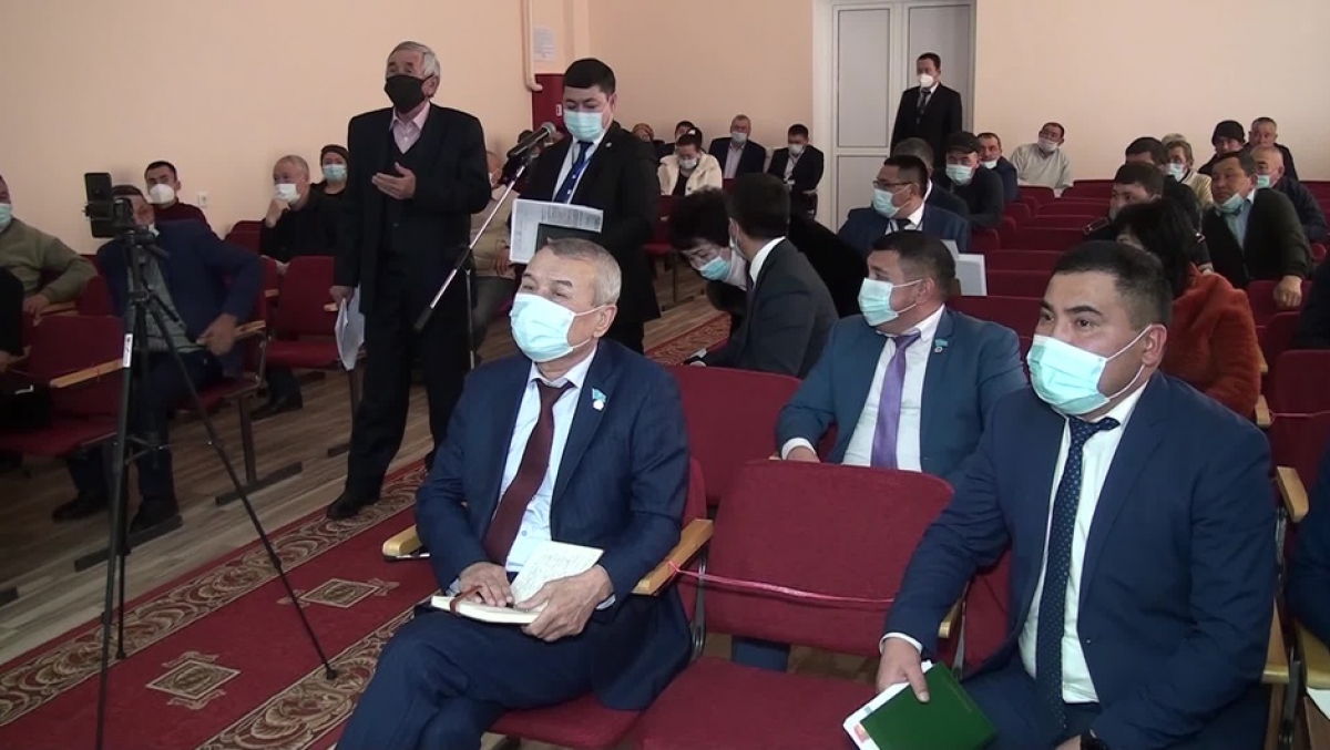 АҒЫБЕТ АУЫЛДЫҚ ОКРУГІНІҢ ӘКІМІ ЕЛГЕ ЕСЕП БЕРДІ