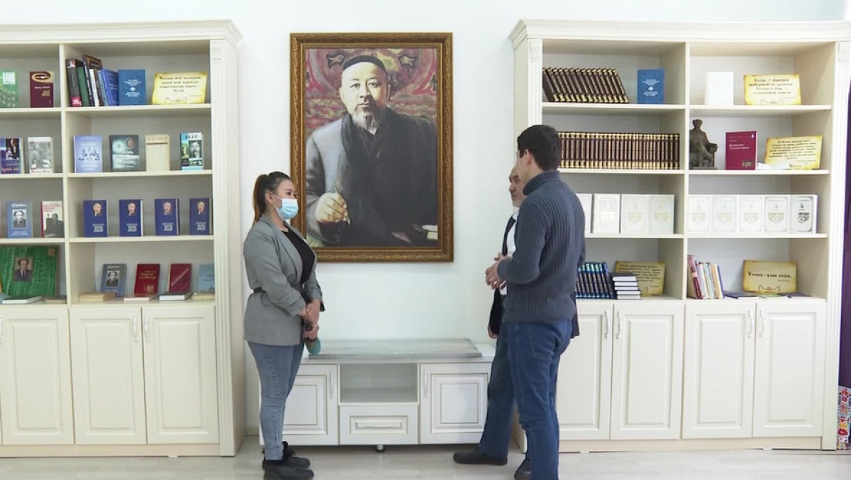 ШЫМКЕНТТЕ АБАЙ МҰРАСЫН ДӘРІПТЕЙТІН ЖӘДІГЕР ТАБЫЛДЫ