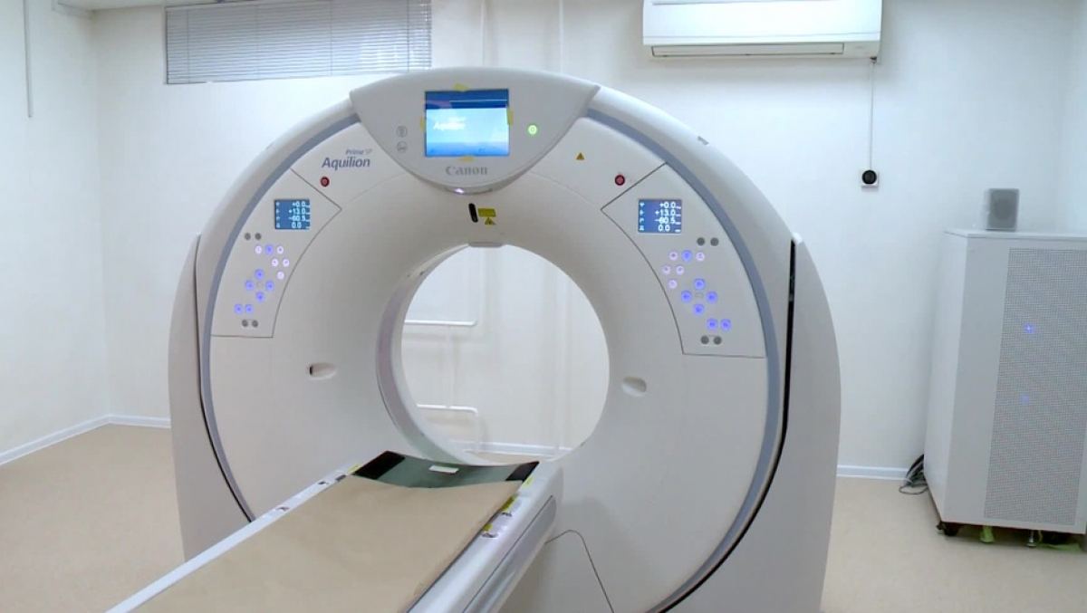 ШЫМКЕНТТЕ КОМПЬЮТЕРЛІК ТОМОГРАФИЯ КАБИНЕТІ АШЫЛДЫ