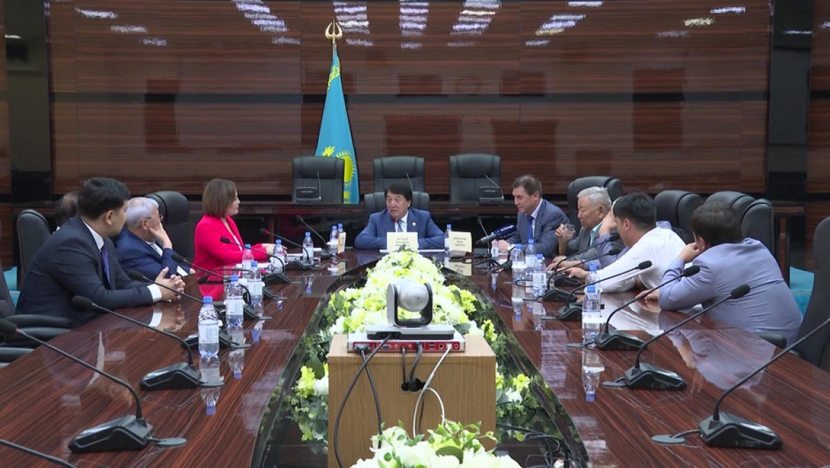 Сенаторлар қоғамдық кеңес мүшелерімен кездесті