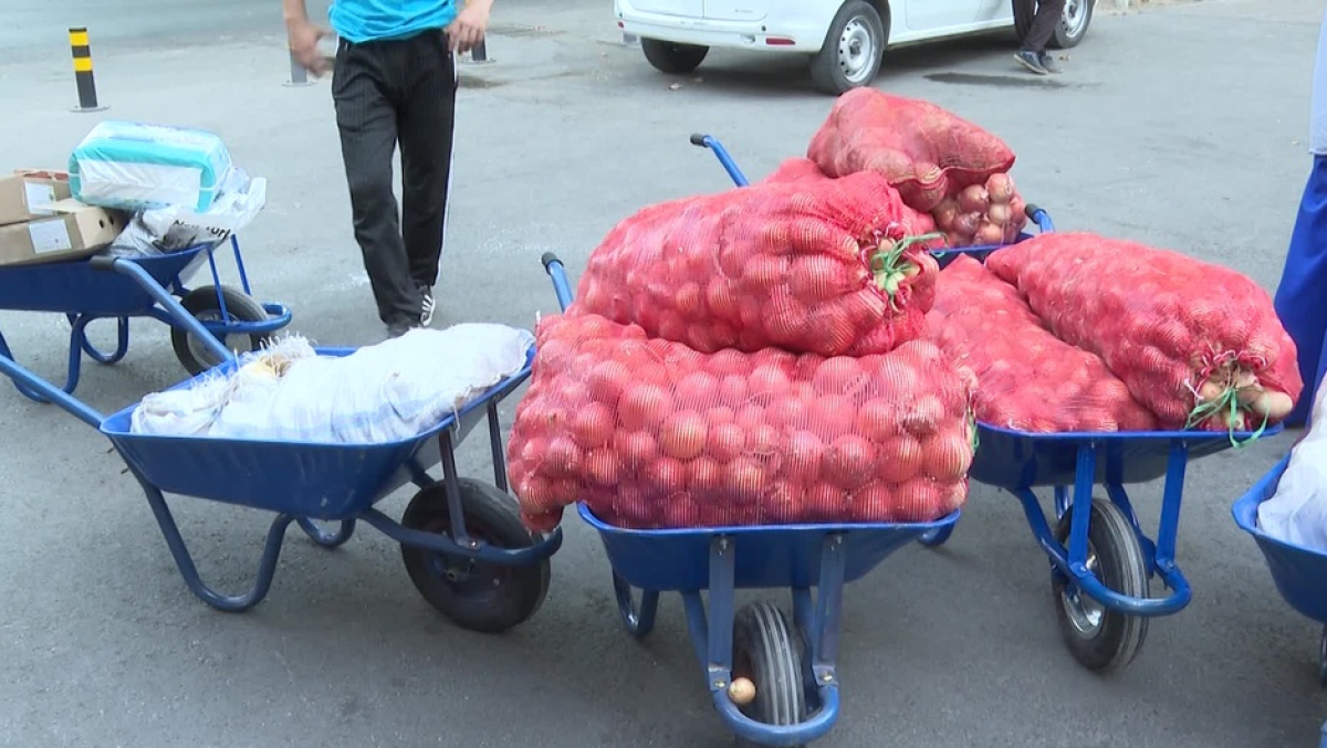 Шымкенттіктер 60 тонна көмек жіберді