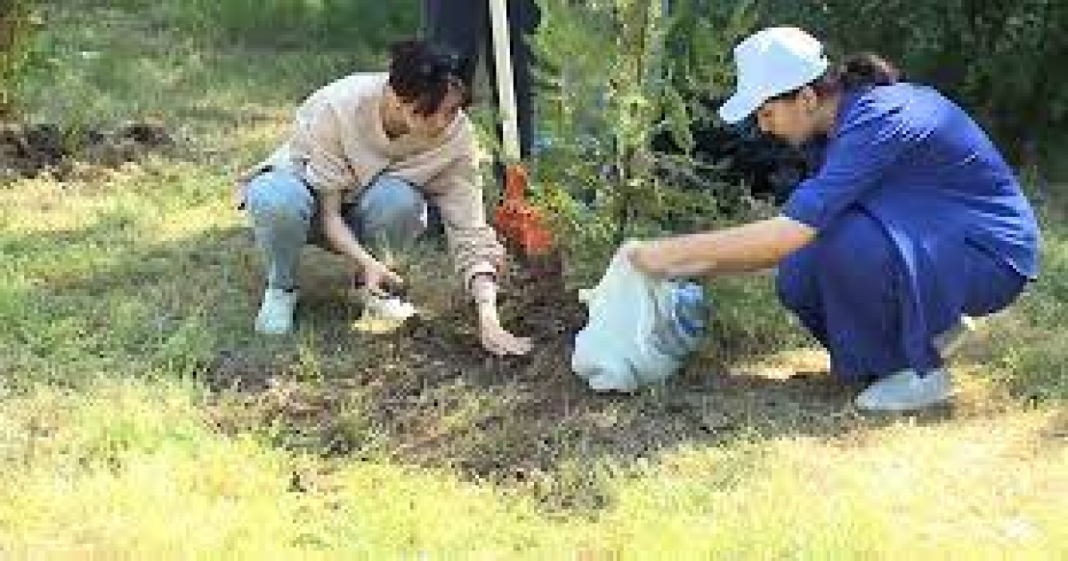 Дендробаққа 100 түп ағаш отырғызылды