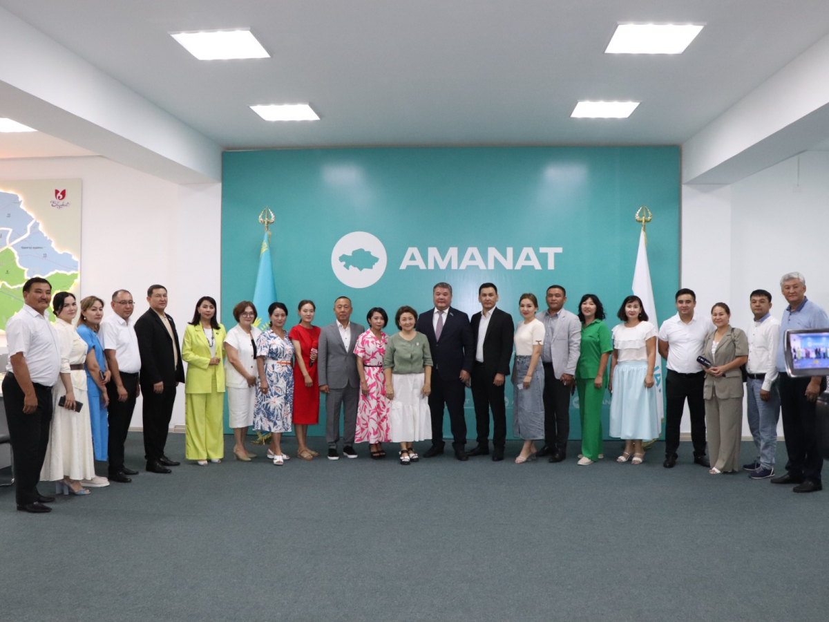 «AMANAT» ПАРТИЯСЫНЫҢ ҚАТАРЫ ТОЛЫҒУДА