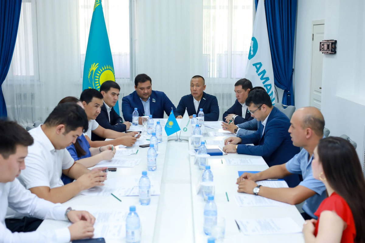 Бүгін «AMANAT» партиясы Шымкент қалалық филиалы жанындағы Жастарды қолдау кеңесінің кезекті отырысы өтті