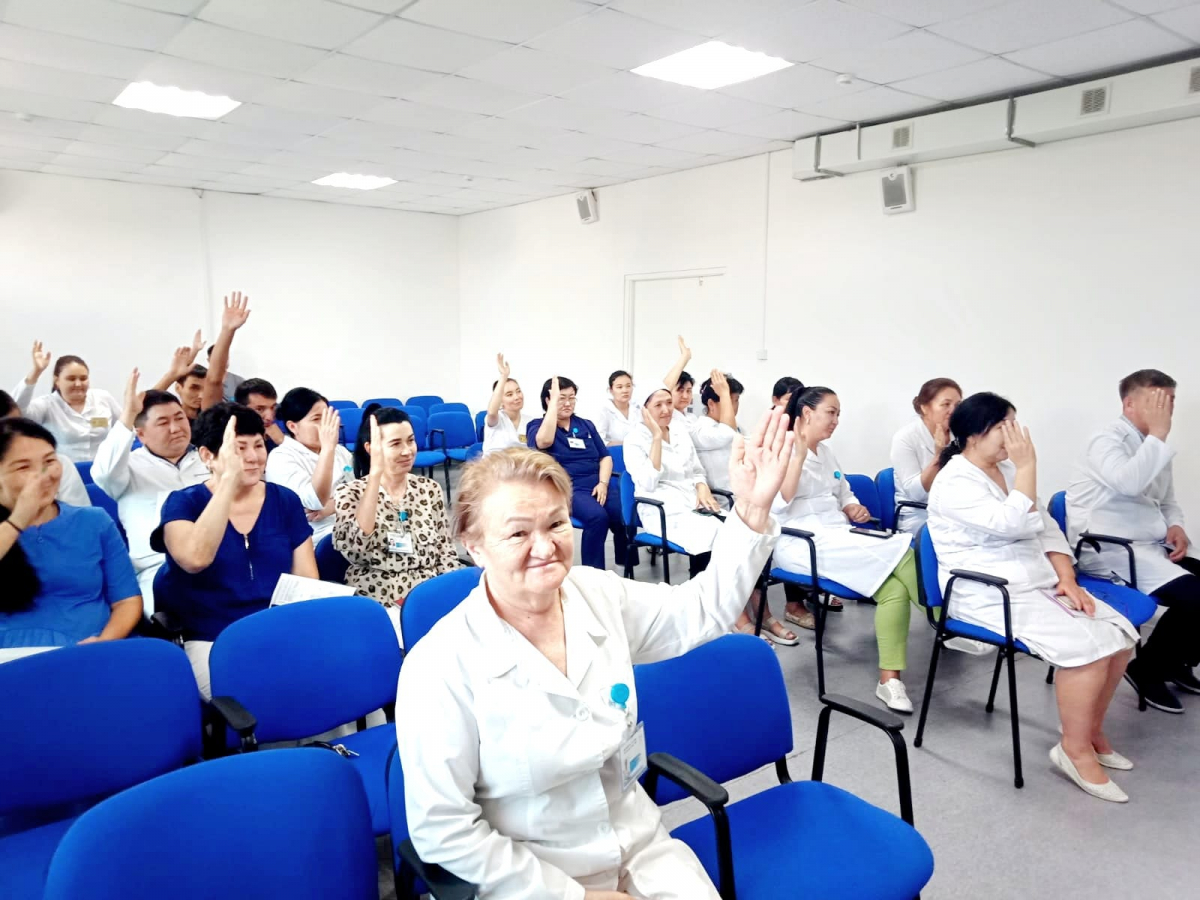 «ҚАМҚОРЛЫҚ» БАСТАУЫШ ПАРТИЯ ҰЙЫМЫНЫҢ ЖИНАЛЫСЫ ӨТТІ