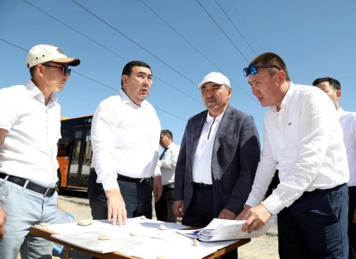 Облыс әкімі Тараз қаласындағы бірқатар құрылыс нысандарын аралады
