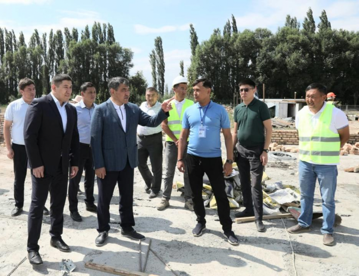 Облыс әкімі Қордайдағы бірқатар нысандармен танысты