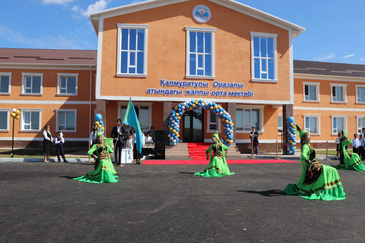 ЖАҢА МЕКТЕПТІҢ АШЫЛУЫ ӨТТІ