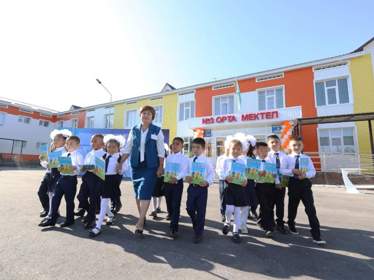 Жамбыл облысында жаңа мектеп пайдалануға берілді