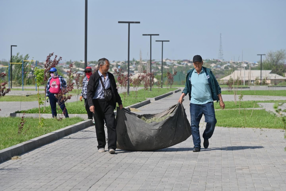 “ЖАСЫЛ АЙМАҚ” АПТАЛЫҒЫ АЛАТАУДА ЖАЛҒАСТЫ