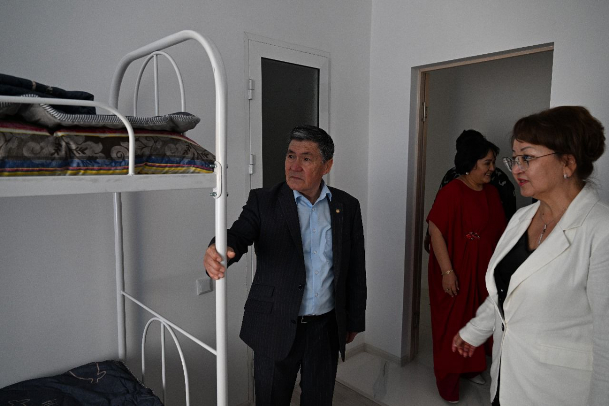 ӨЗБЕКӘЛІ ЖӘНІБЕКОВ АТЫНДАҒЫ ОҚПУ-ДА ЖАҢА СТУДЕНТТЕР ҮЙІ ПАЙДАЛАНУҒА БЕРІЛДІ