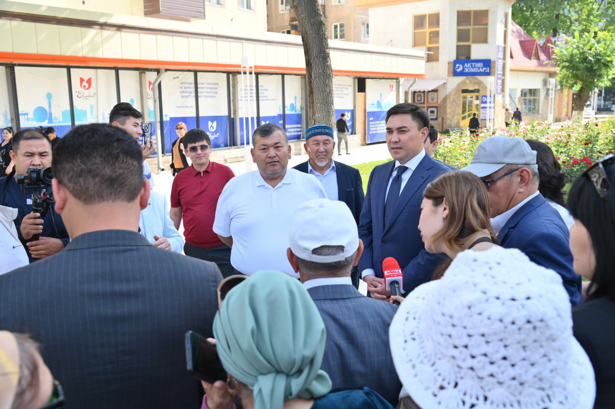 ШЫМКЕНТТЕ «АНАЛАР АЛЛЕЯСЫ» АШЫЛДЫ