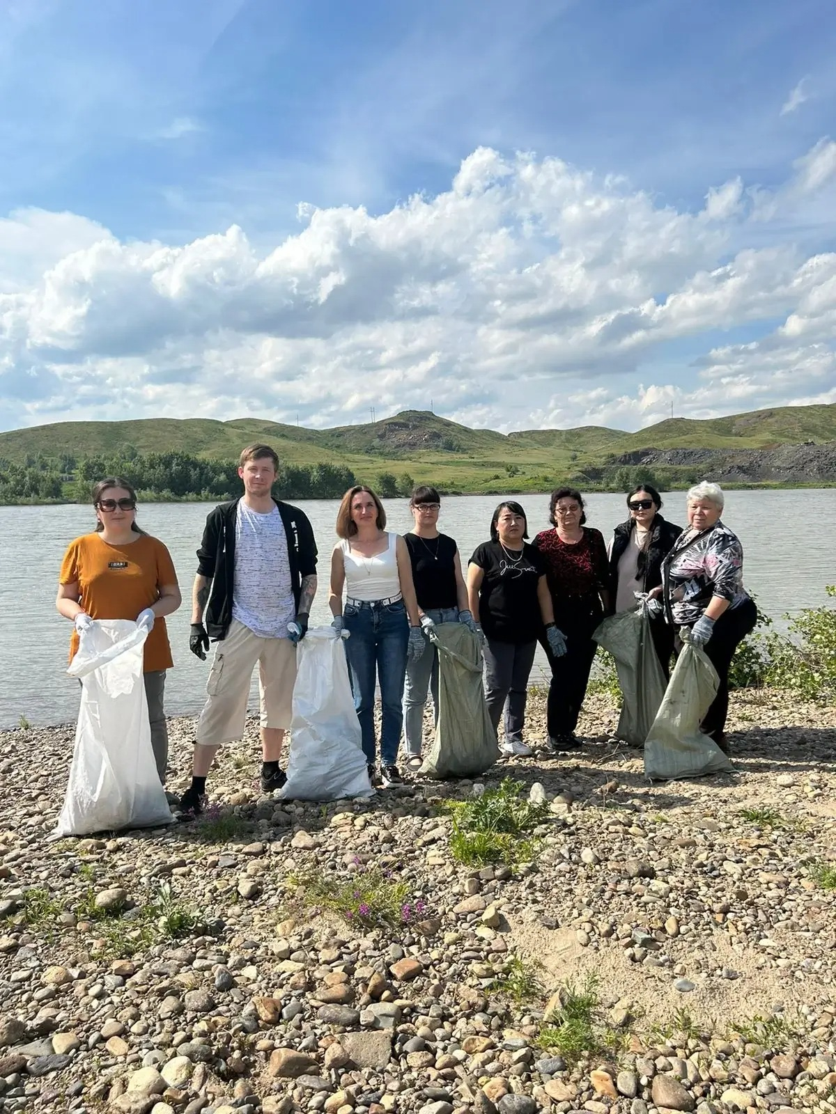 ШҚО-дағы елді мекендердің бірінде "Таза Қазақстан" акциясы өтті