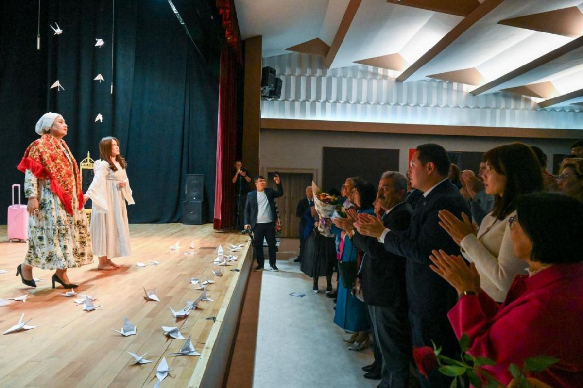 «Ақ ләйлек» қойылымы Түркияда сахналанды