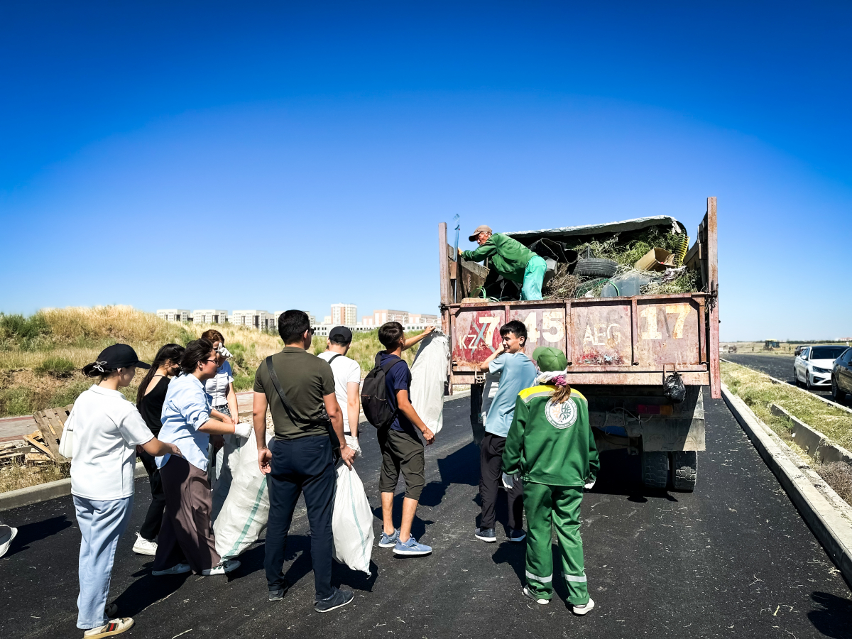 “ТАЗА БЕЙСЕНБІ” АКЦИЯСЫ ЖАЛҒАСУДА