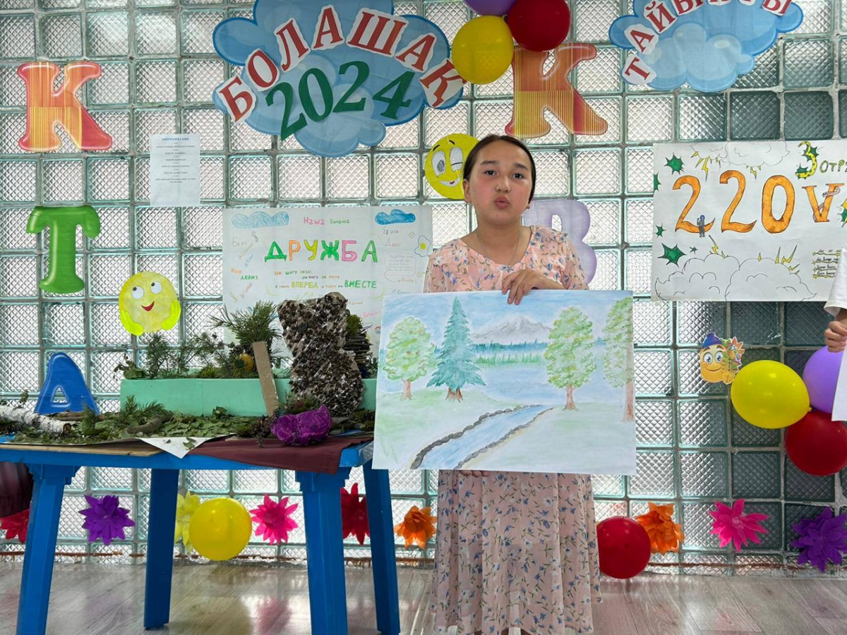 Летний лагерь «Болашак» в Уланском районе ВКО начал свою работу