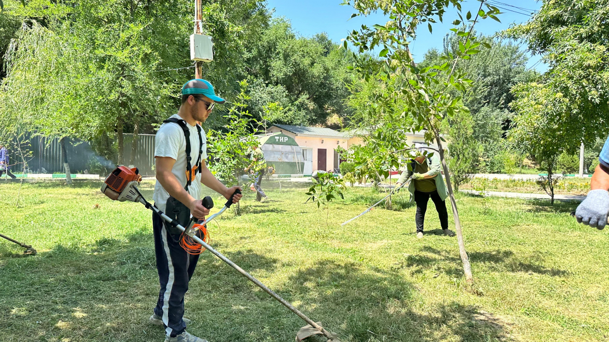 ШЫМКЕНТ: ПОДДЕРЖАНИЕ КУЛЬТУРЫ ЧИСТОТЫ - ОБЯЗАННОСТЬ КАЖДОГО ЖИТЕЛЯ