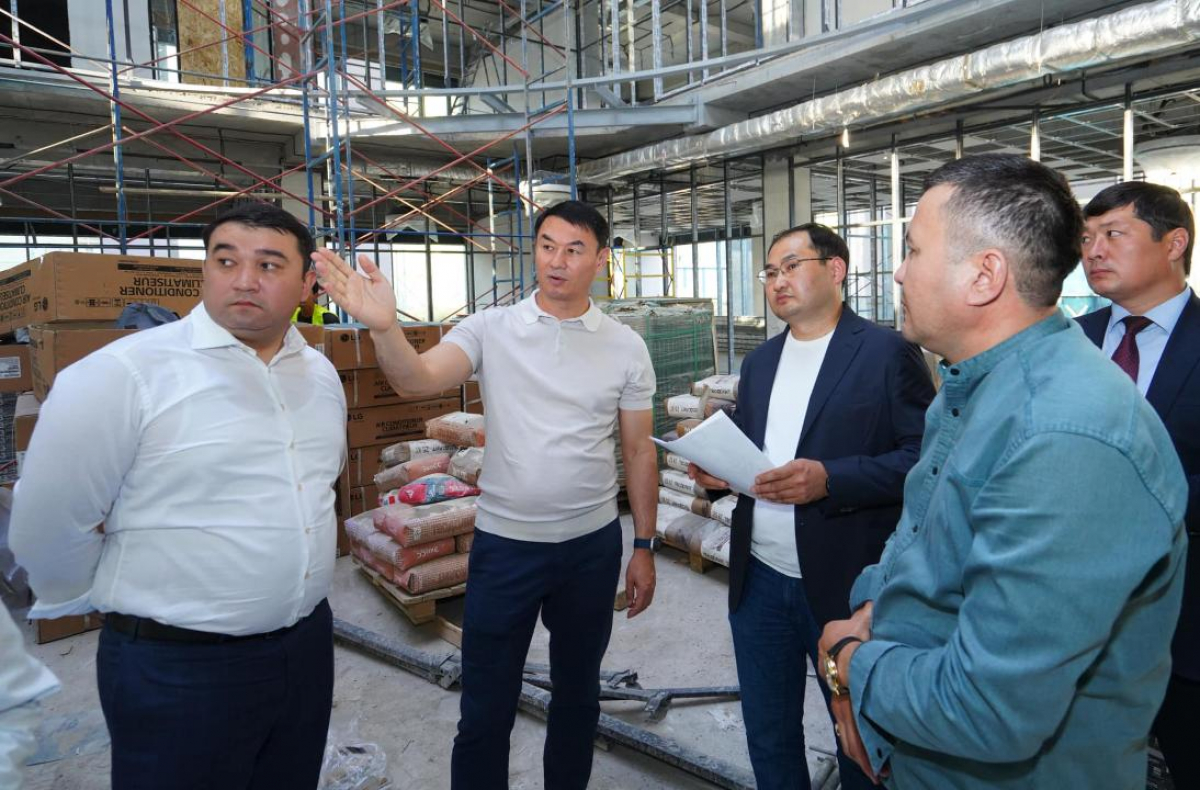 Түркістандағы Достық үйінің құрылысы аяқталуға жақын