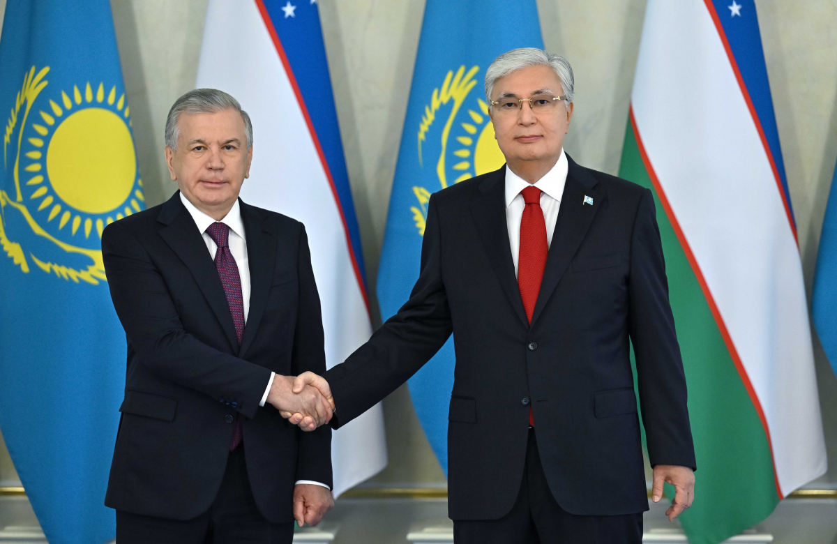 Қазақстан мен Өзбекстан Президенттері кездесті