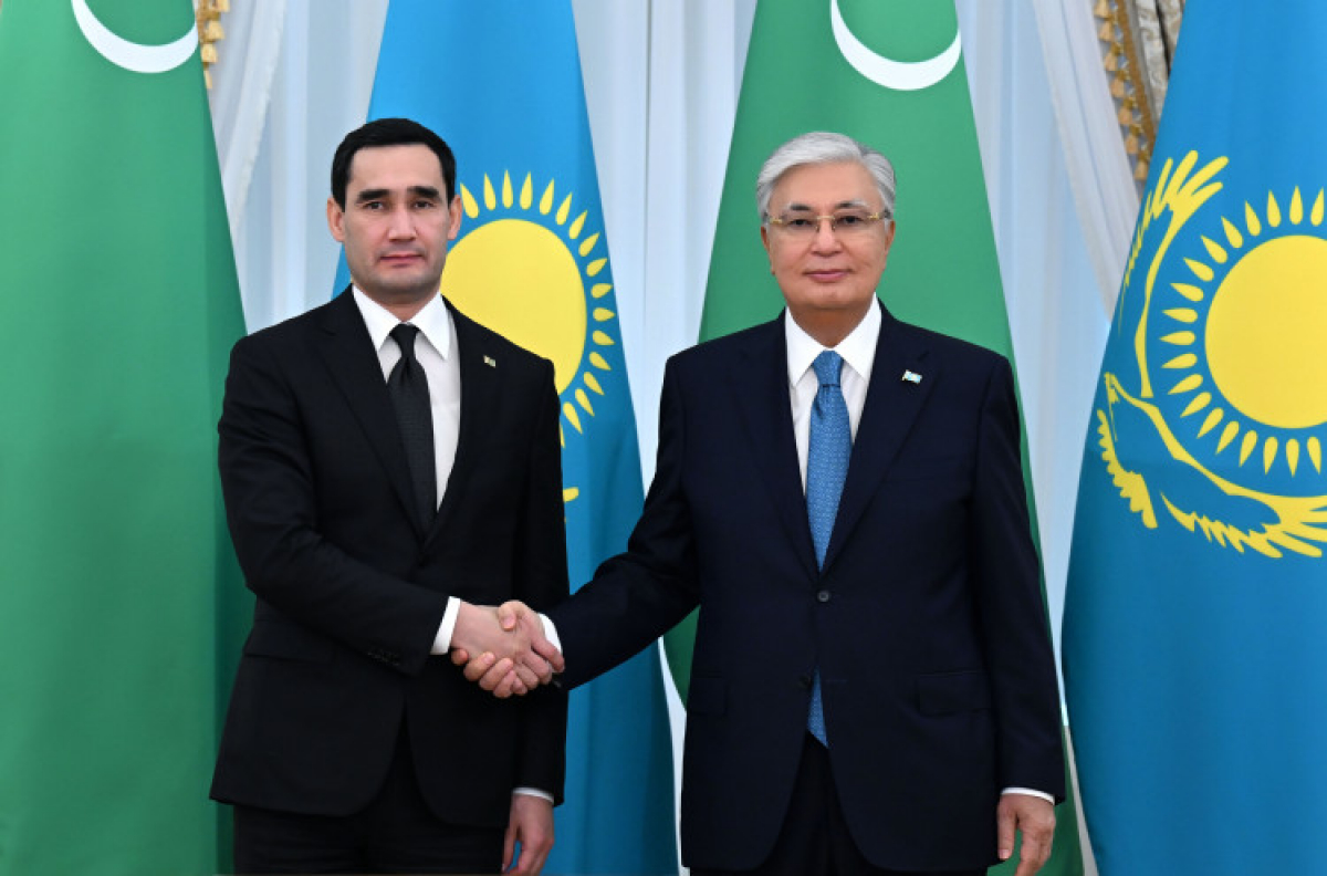 Қазақстан мен Түрікменстан Президенттері кездесті