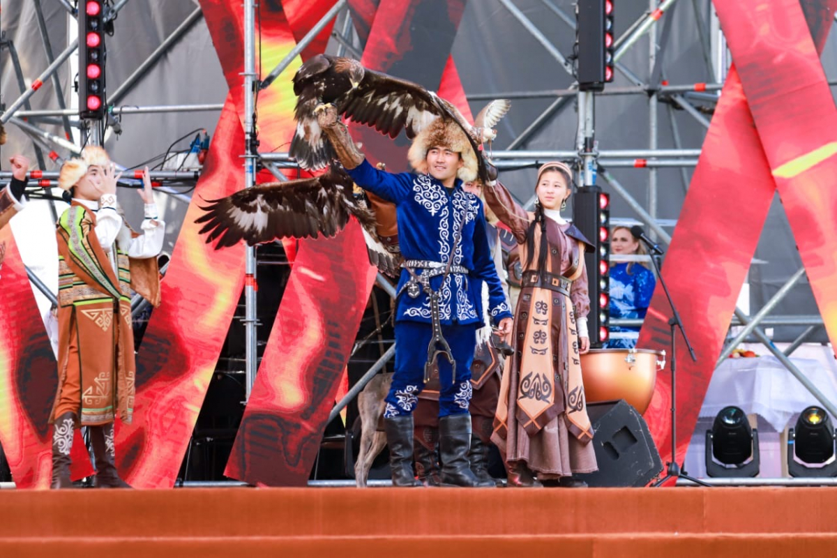 Гостей V Всемирных Игр кочевников знакомят с культурой Восточного Казахстана