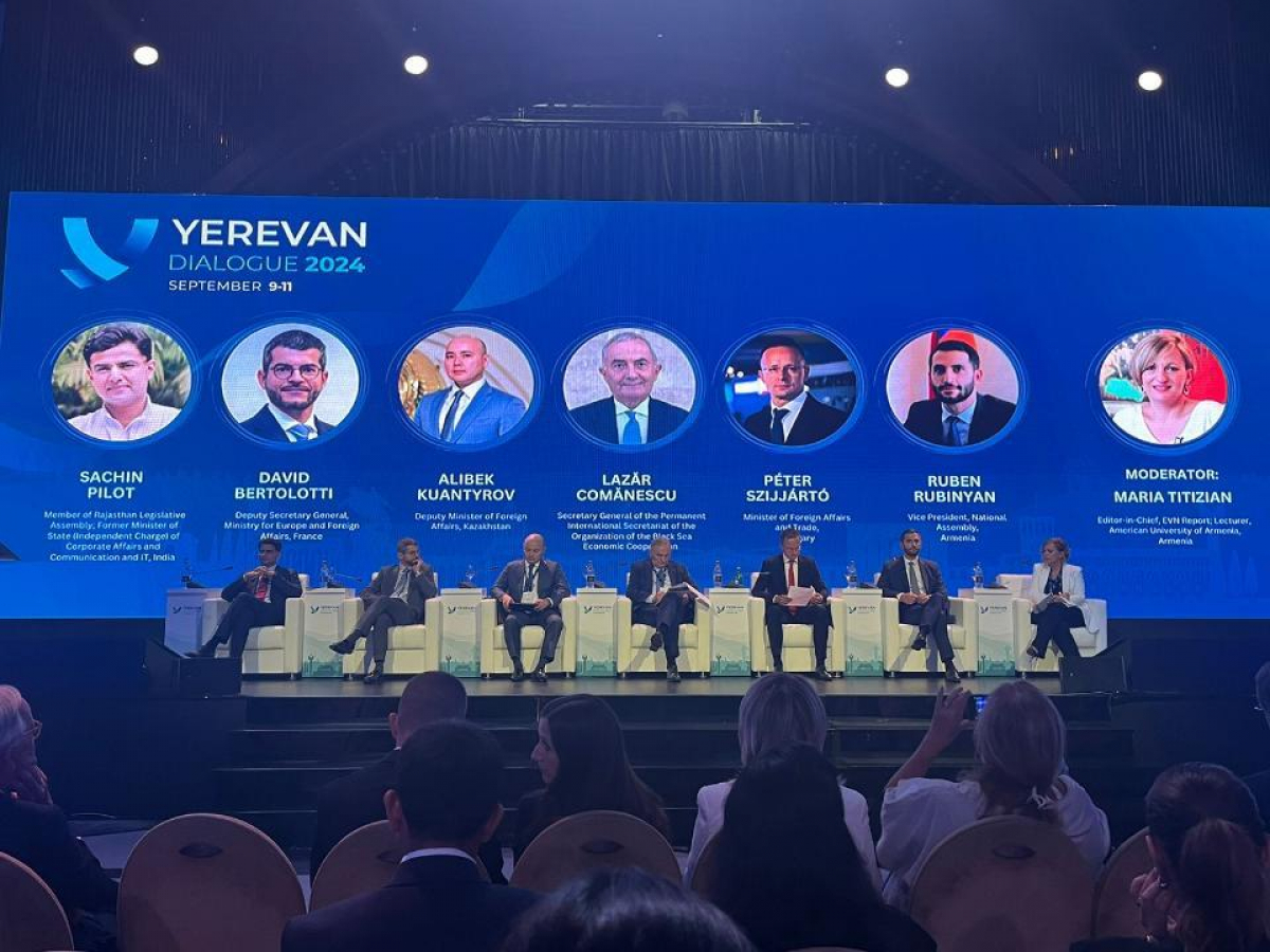 Қазақстандық делегация «Yerevan Dialogue 2024» халықаралық форумына қатысты