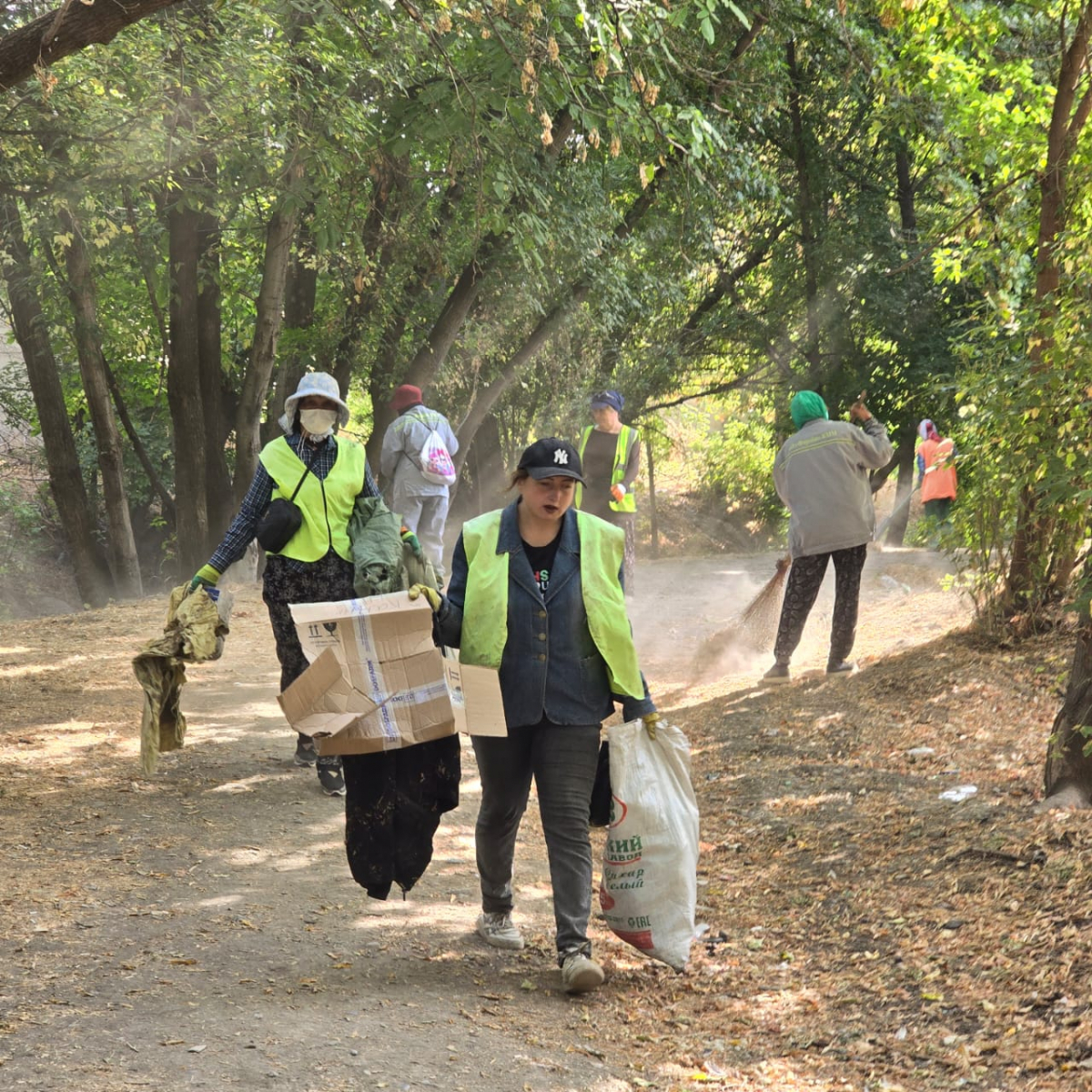 Во Всемирный день чистоты была очищена городская река Кошкарата