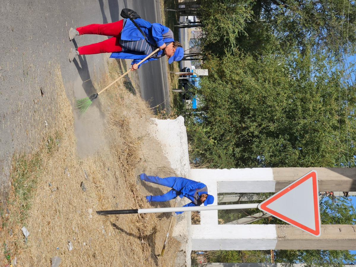 В Шымкенте к Всемирному дню чистоты было организовано мероприятие «Чистый берег»