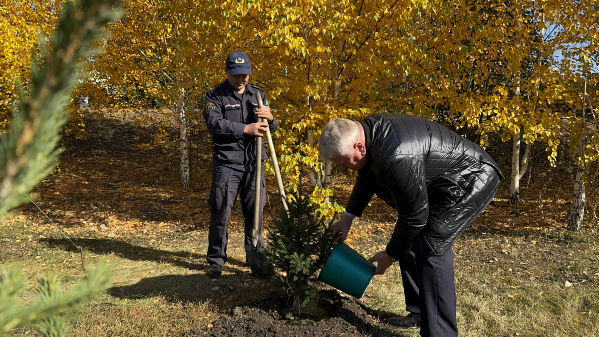 ШҚО-да құтқарушылар аллеясы ашылды