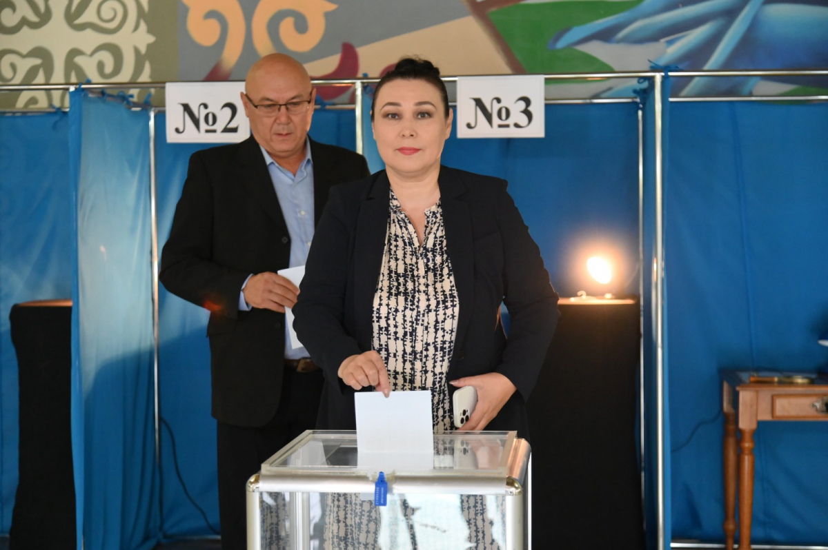 Отдать свой голос за процветание Казахстана