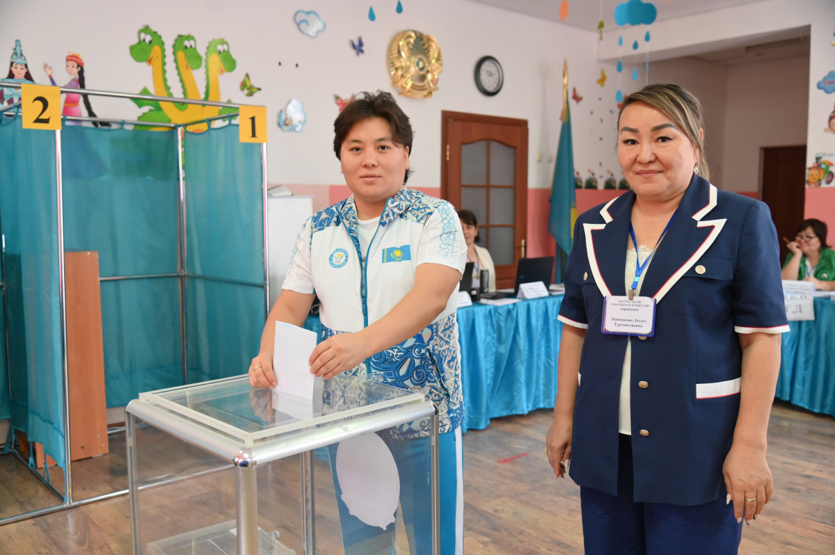 ОЛИМПИАДА ЖҮЛДЕГЕРІ РЕФЕРЕНДУМДЕ ДАУЫС БЕРДІ