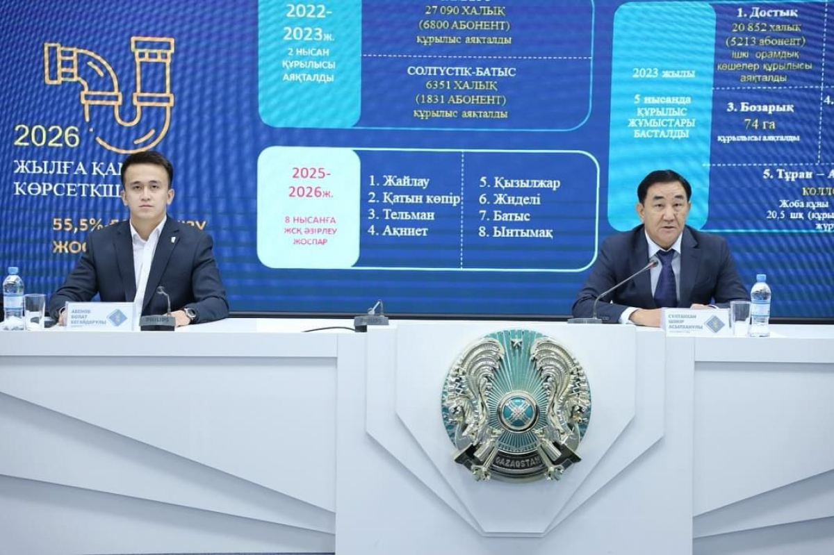 АБАЙ АУДАНЫНДА ИНФРАҚҰРЫЛЫМ МӘСЕЛЕСІ ШЕШІМІН ТАБУДА