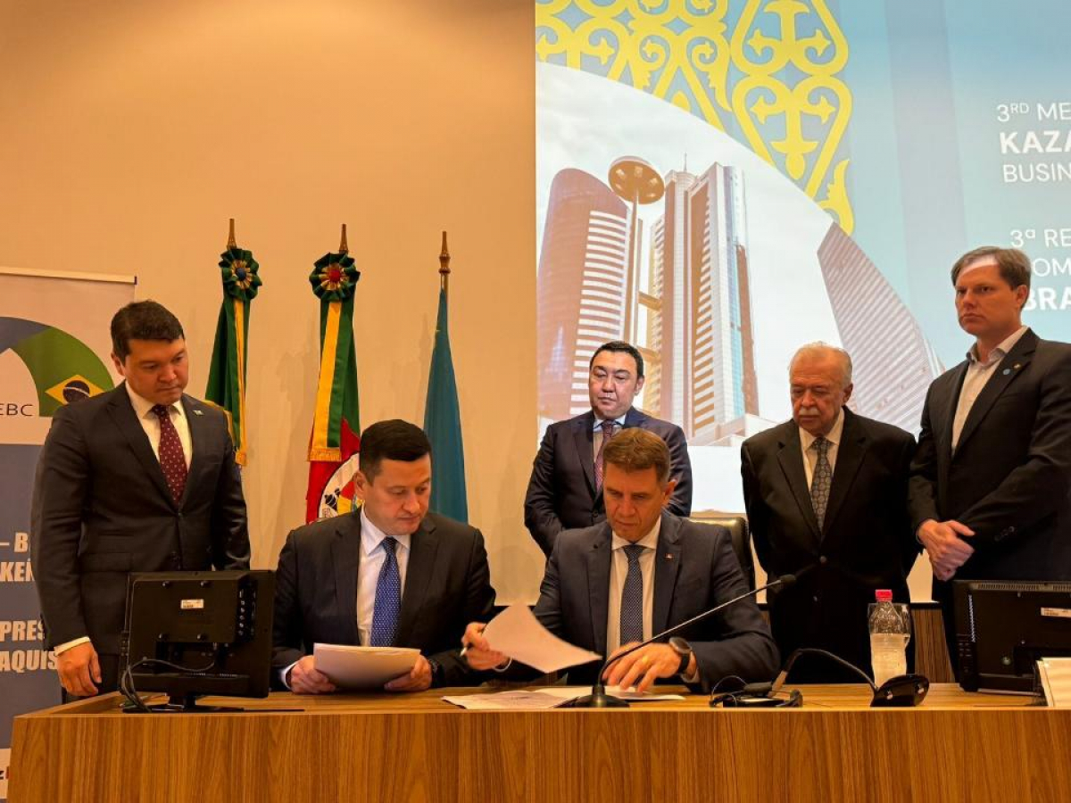 Қазақстан-Бразилия Іскерлік кеңесінің ІІІ-отырысы өтті