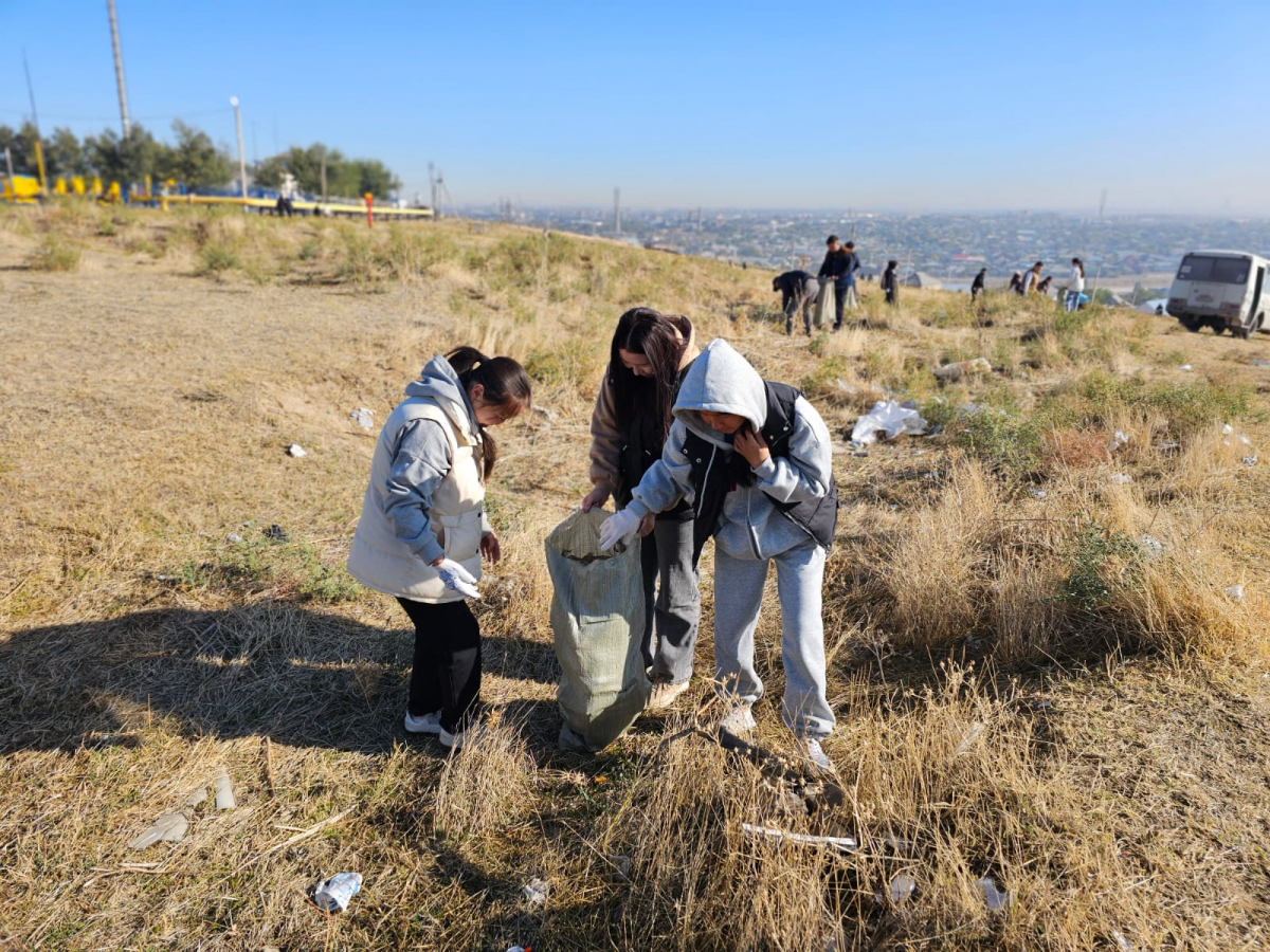 ШЫМКЕНТТЕ «ТАЗА ҚАЗАҚСТАН» АКЦИЯСЫ АЯСЫНДАҒЫ ЭКОЛОГИЯЛЫҚ ІС-ШАРАЛАР ЖОҒАРЫ ДЕҢГЕЙДЕ ӨТТІ