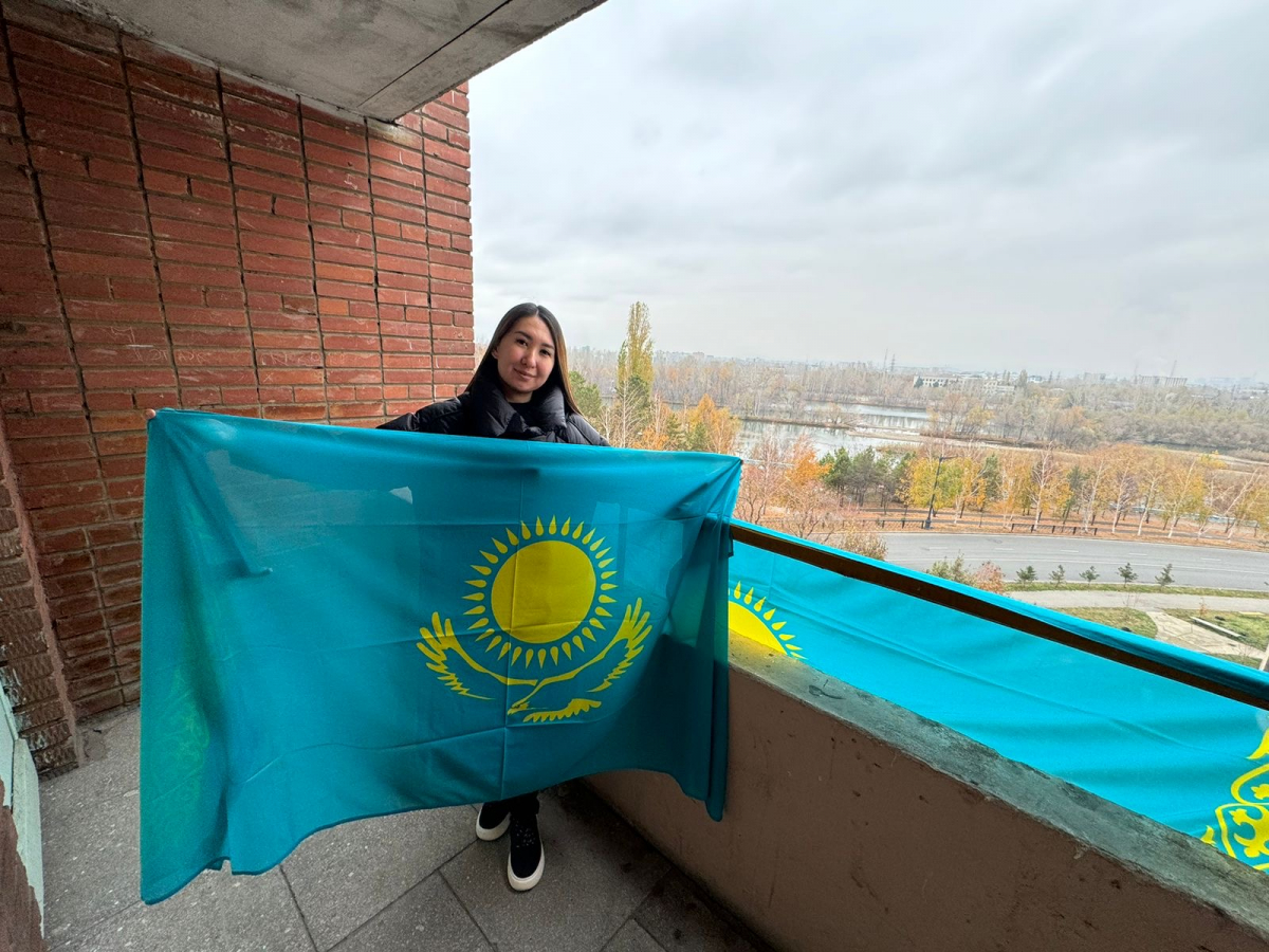 Республика күніне «Менің елім - менің туым!» акциясы бастау алды