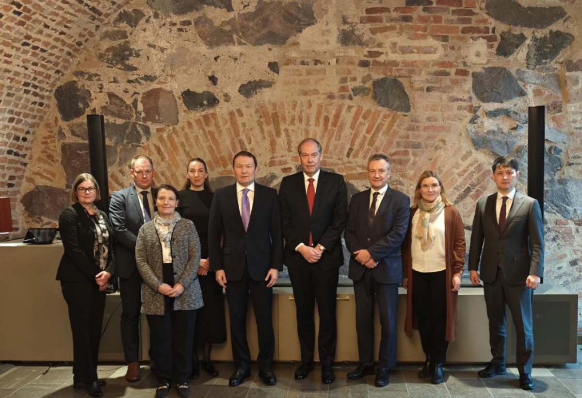 Қазақстан мен Финляндия арасындағы ынтымақтастықтың перспективалары талқыланды