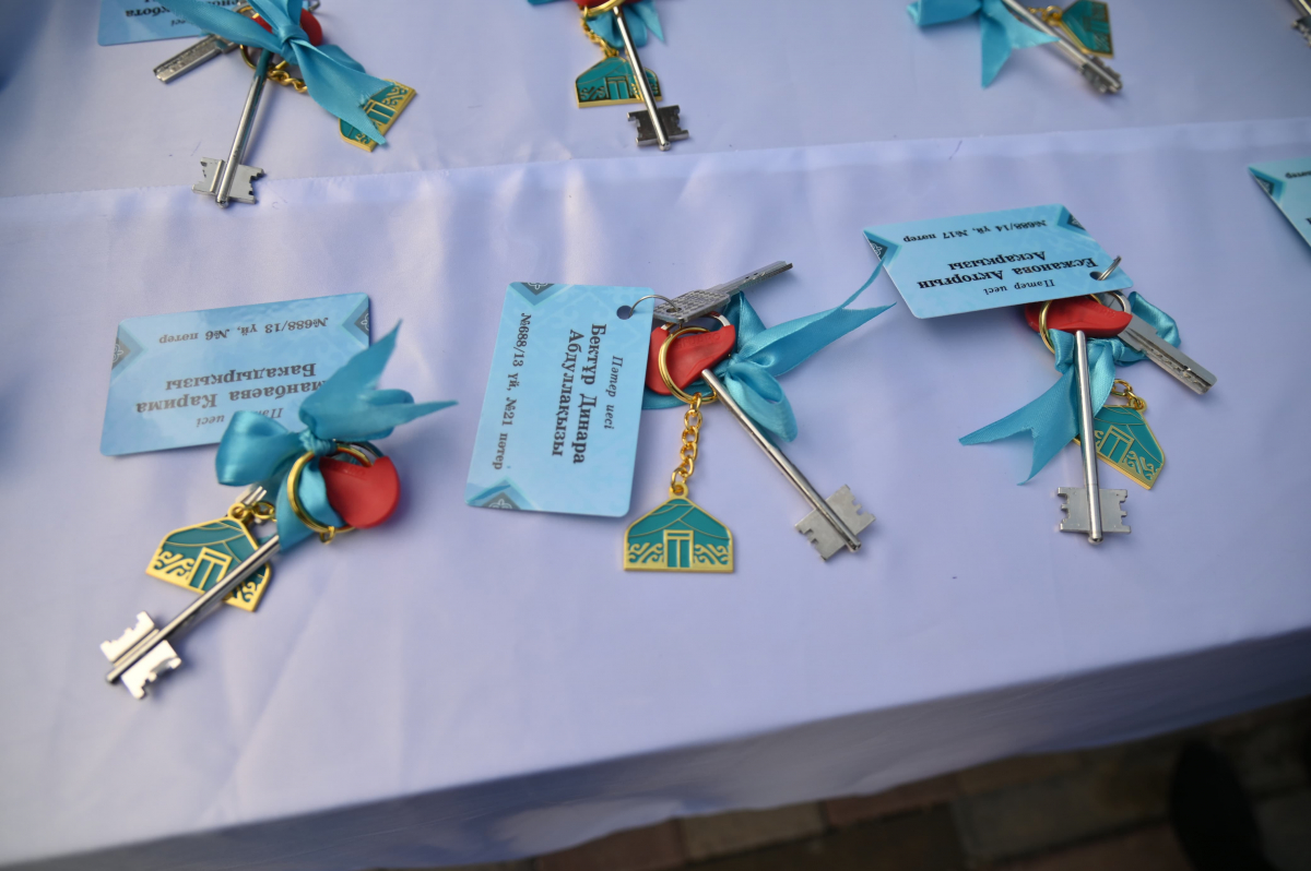 В Шымкенте 304 семьи отпраздновали новоселье в преддверии Дня Республики