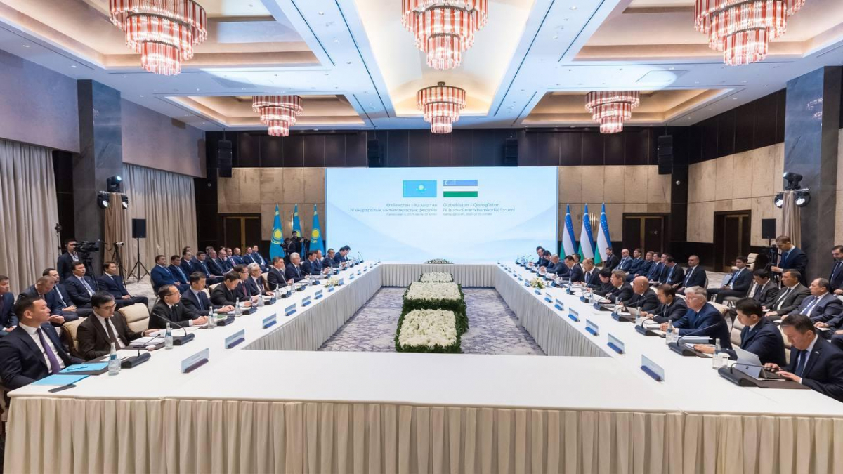 «Қазақстан-Өзбекстан» IV өңіраралық форумында Түркістан облысы 14 құжатқа қол қойды