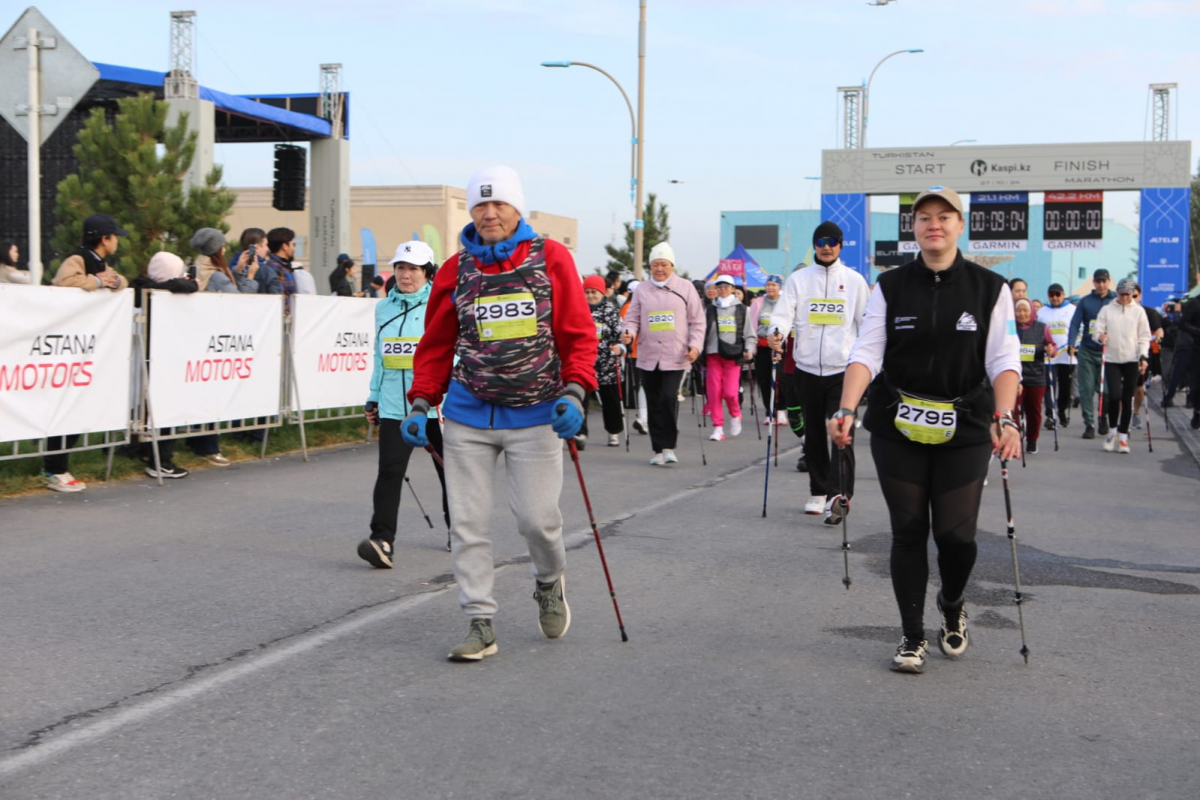 «TURKISTAN MARATHON»  марафонына әлемнің 40 елінің өкілдері қатысуда