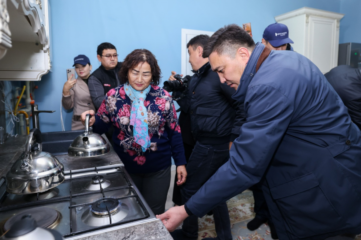 ЖИТЕЛИ БОЗАРЫК ОБЕСПЕЧЕНЫ ПРИРОДНЫМ ГАЗОМ