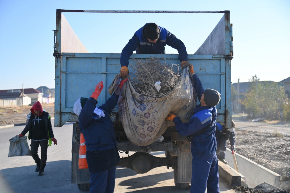 Программа «Таза Қазақстан»: в Шымкенте все больше горожан, заботящихся об экологии