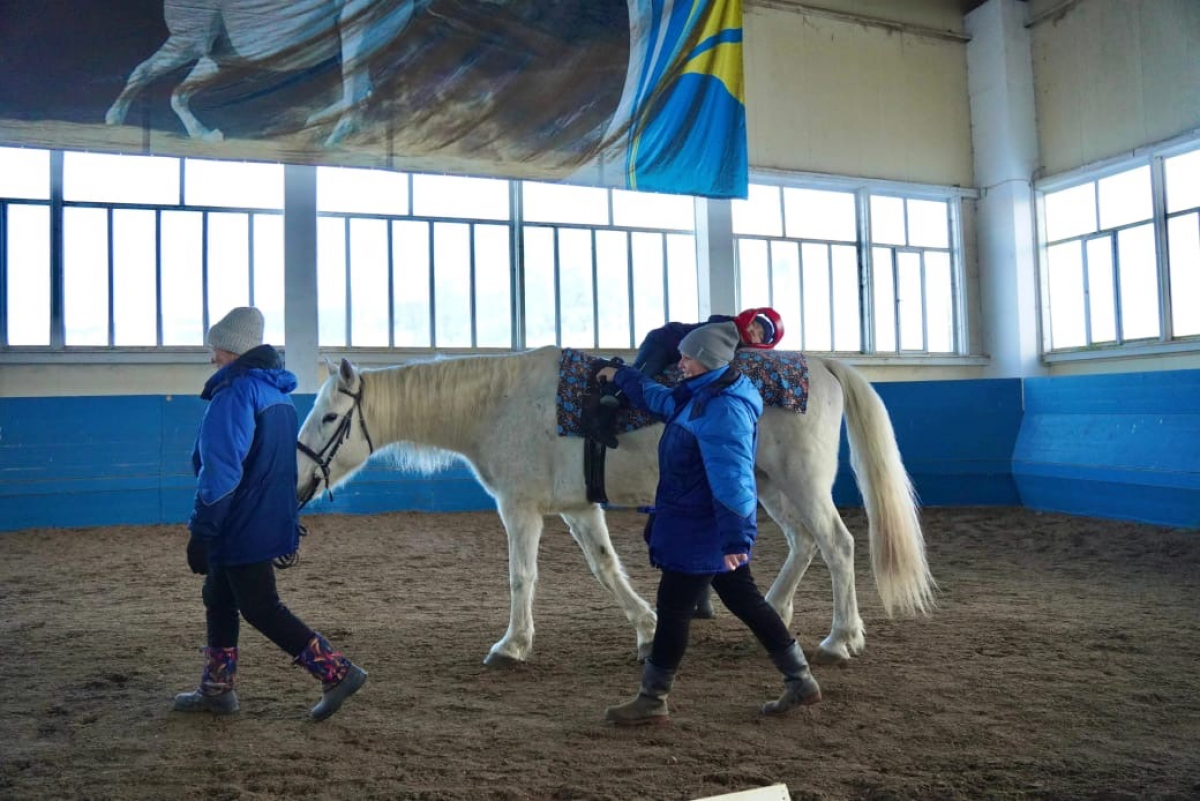 ШҚО - да иппотерапия пара ат спортшыларына жол ашты