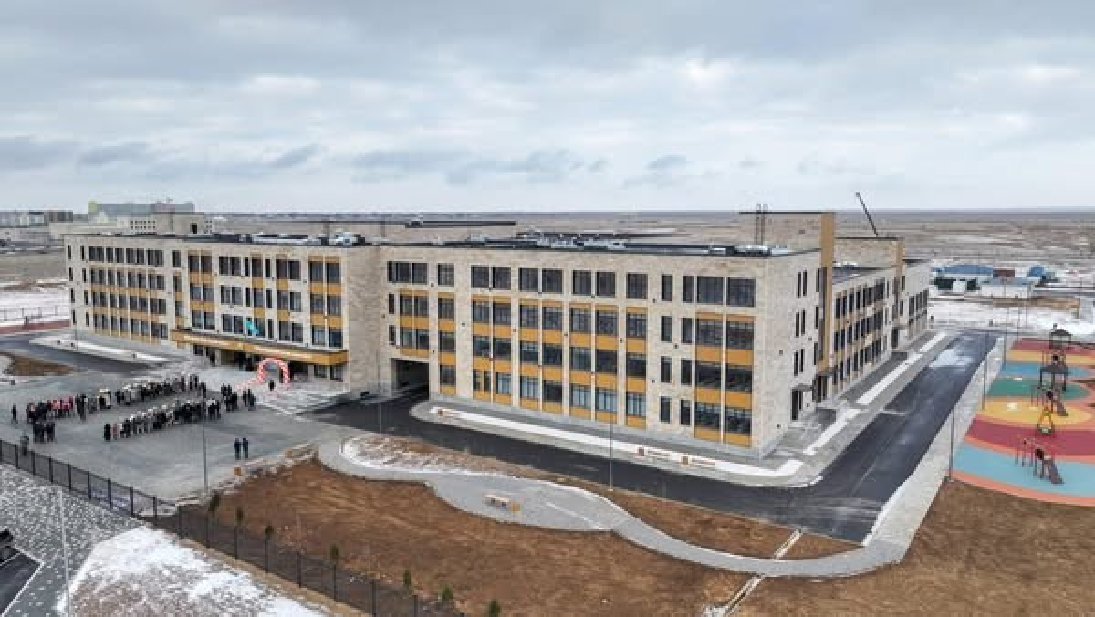 ТҮРКІСТАНДА «ЖАЙЛЫ МЕКТЕП» ЖОБАСЫ АЯСЫНДА 2 МЫҢ ОРЫНДЫҚ ТАҒЫ БІР МЕКТЕП АШЫЛДЫ