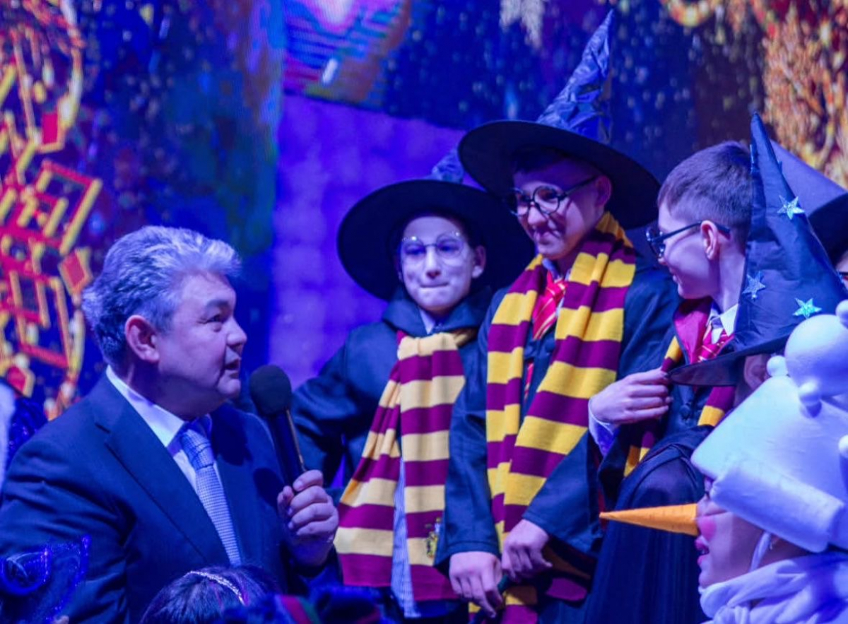 В ВКО  прошла новогодняя елка Президента РК