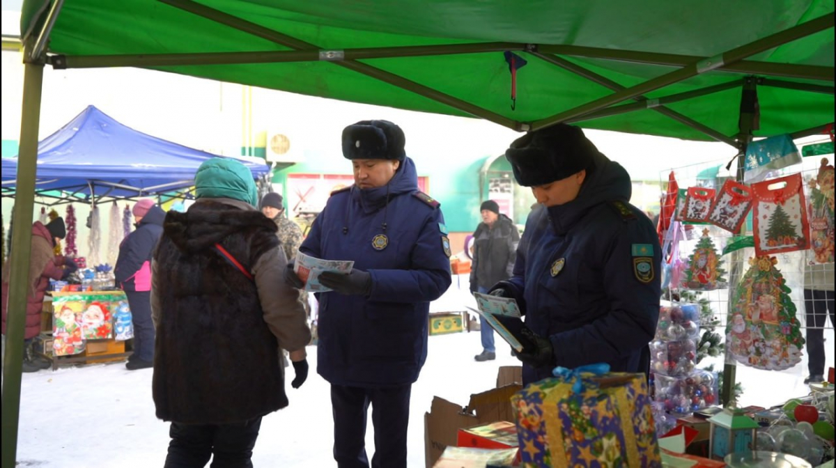 ШҚО-да заңсыз пиротехникаға рейд жүргізілуде