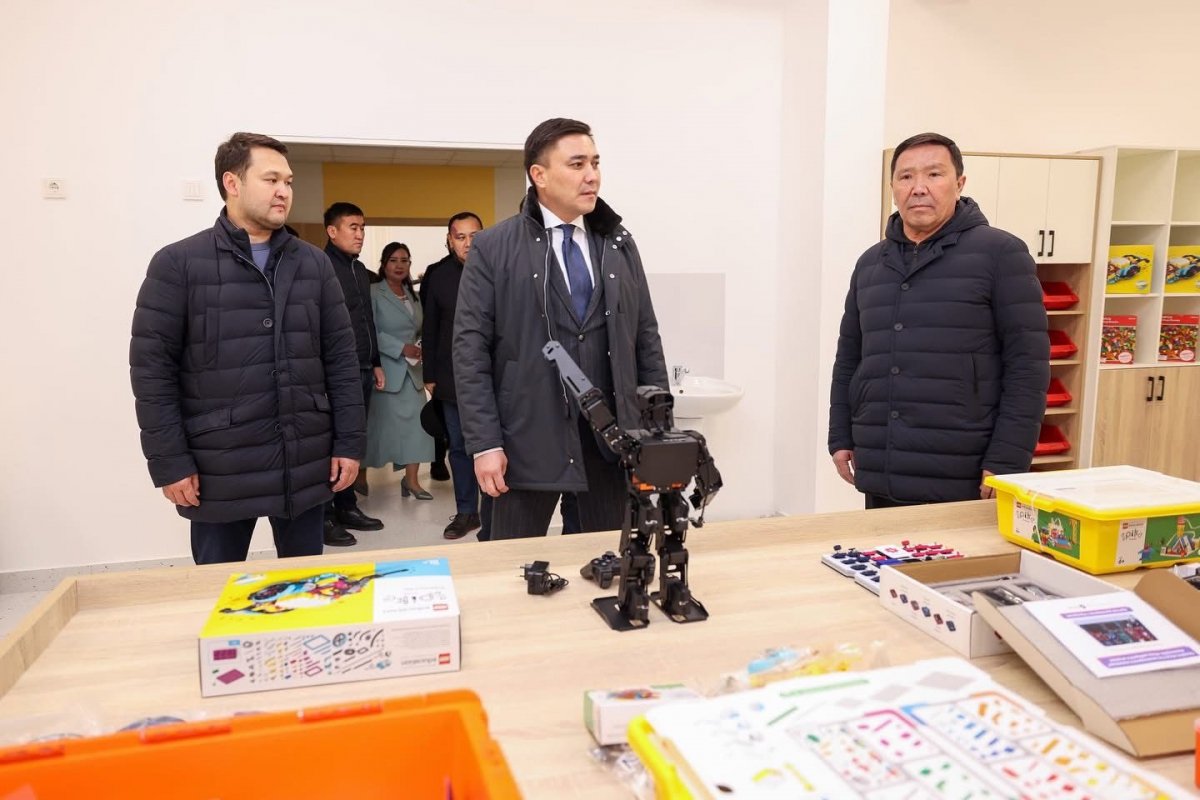 ШЫМКЕНТТЕ АЛТЫ ЖАЙЛЫ МЕКТЕП АШЫЛДЫ