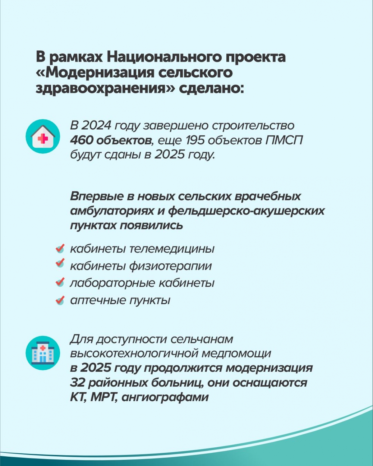 1,2 МИЛЛИОНА ЖИТЕЛЕЙ НА СЕЛЕ ПОЛУЧИЛИ МЕДПОМОЩЬ НА ПЕРЕДВИЖНЫХ КОМПЛЕКСАХ