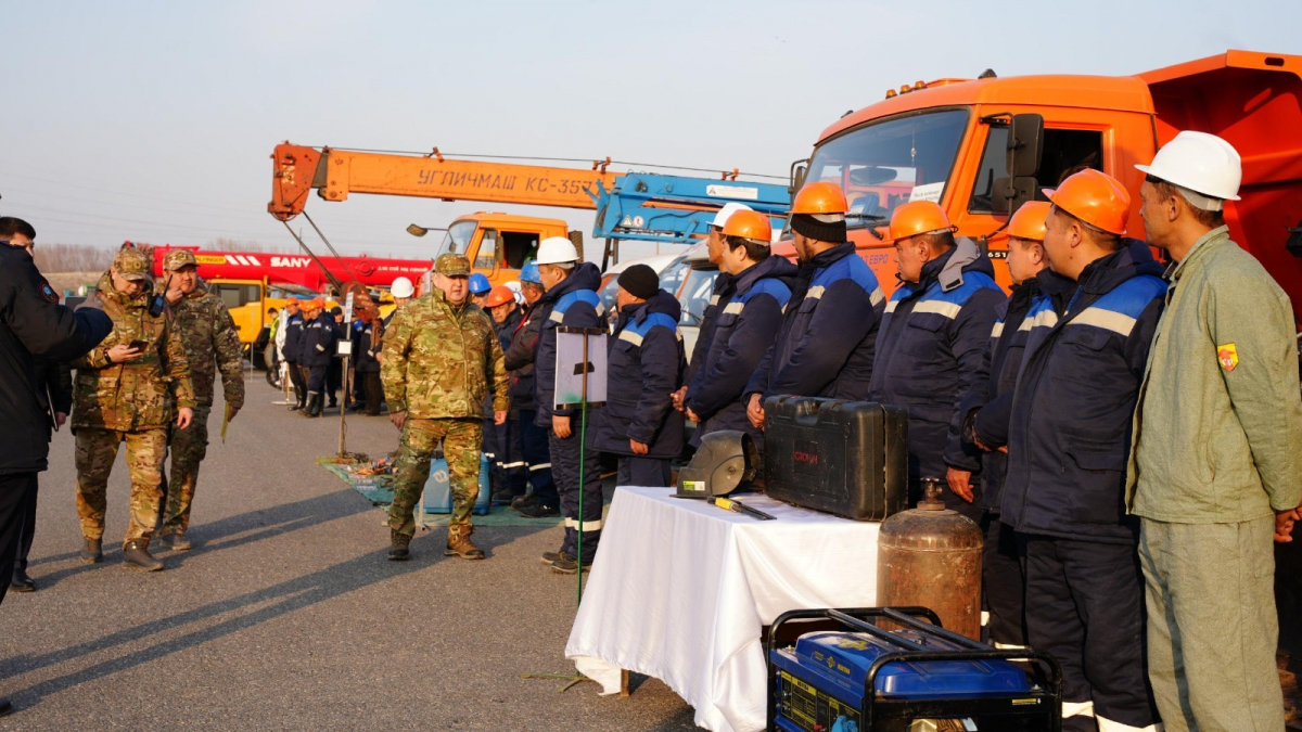 «Көктем–2025» РКШОЖ: Шымкент қаласында практикалық шаралар өткізілді