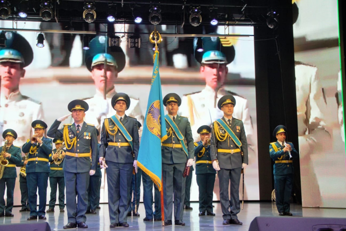 Аса маңызды нысандарды күзететін әскери бөлім қабырғасы қаланған күнін атап өтті