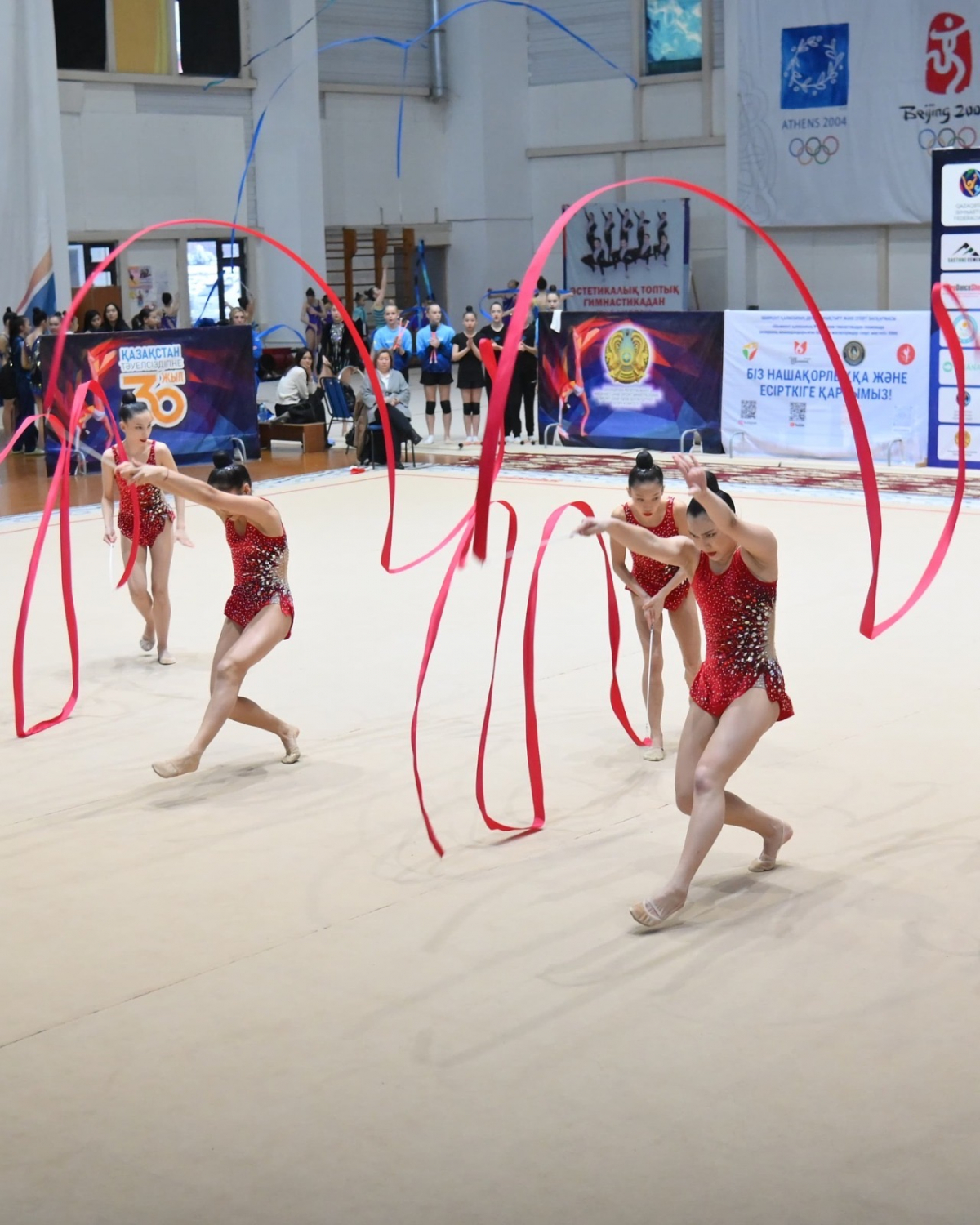 ШЫМКЕНТТЕ КӨРКЕМ ГИМНАСТИКАДАН ЖАС ЧЕМПИОНДАР АНЫҚТАЛАДЫ